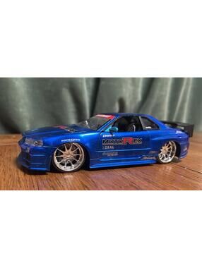 Blue Metallic MotoRex Zeal RC Car Model